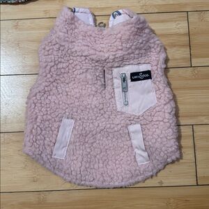 Lucy & Co. Pink Fleece Dog Vest